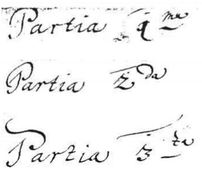 Bach handwriting